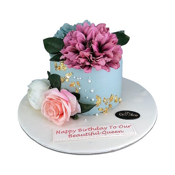 "Flower cake." 26