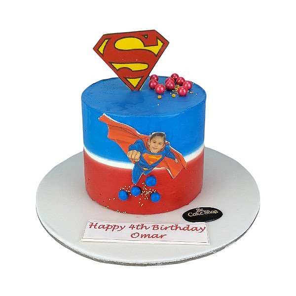 Superman cake